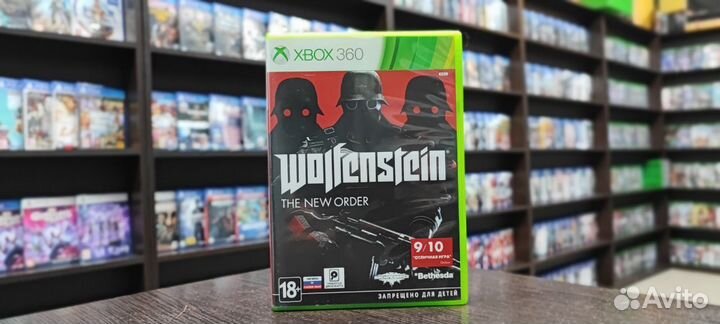 Wolfenstein the New Order xbox360 Диск