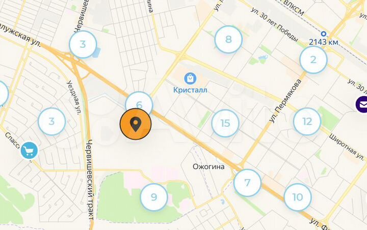 3-к. квартира, 90,5 м², 5/6 эт.