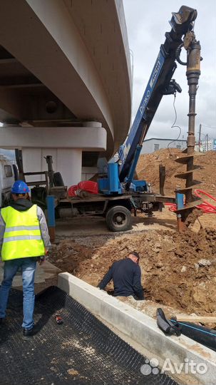 Установка опор лэп. св95 по нормам Т У. Доставка