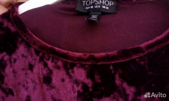 Платье концертное вечернее бархатное не мнется