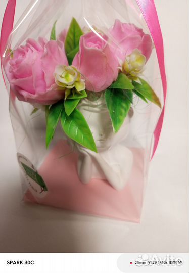 Мыло ручной работы розы