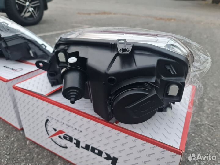 Фары renault logan 1 рестайлинг,фаза 2