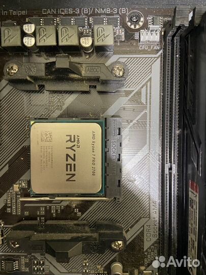 Процессор Ryzen 7 2700 pro