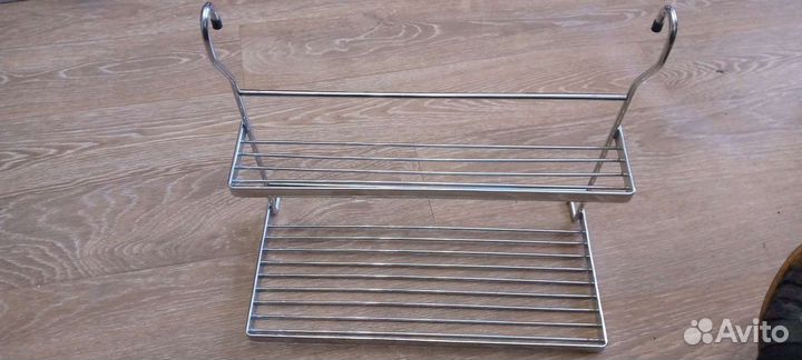 Полка двухъярусная. Никилировка