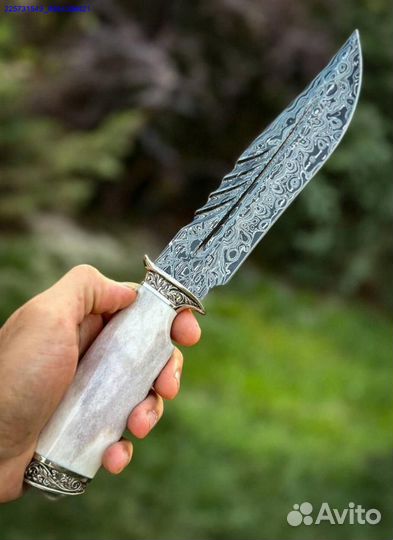 Нож Дамаск рог лося (Арт.57987)