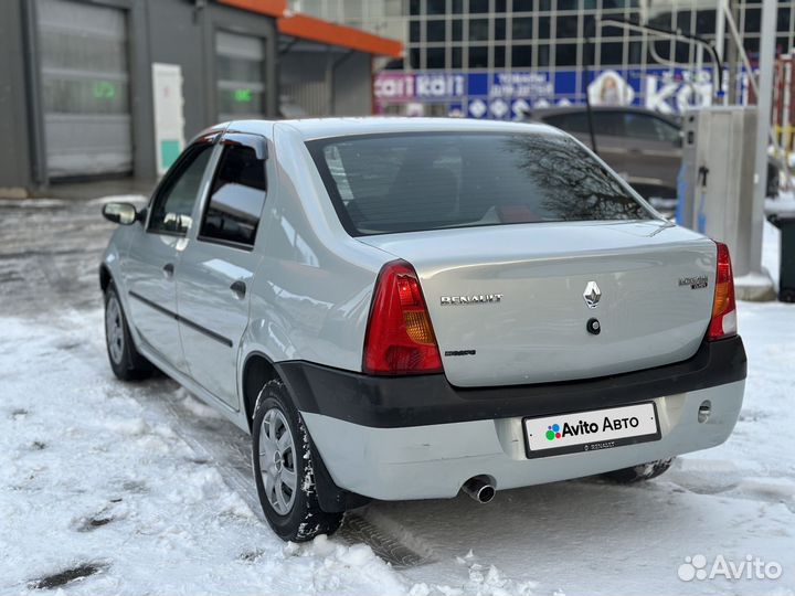 Renault Logan 1.4 МТ, 2007, 181 268 км