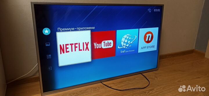 Тедевизор dexp 49 дюймов (125см)