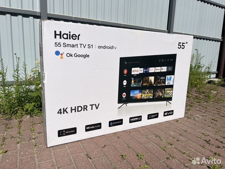 Телевизор Haier 55 S1 4K SMART TV NEW