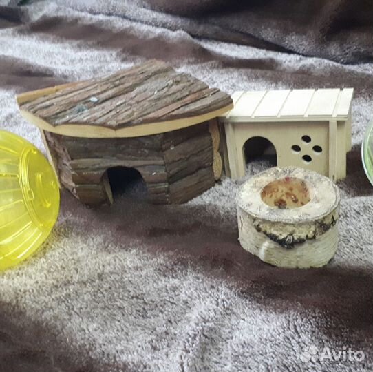 Клетка для мелких грызунов+ 2 дома