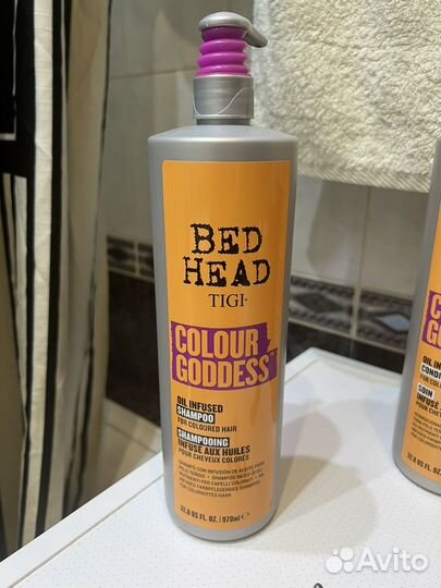 Tigi bed head шампунь colour goddess 920 мл