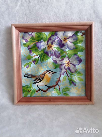 Картина из стразовой мозайки 