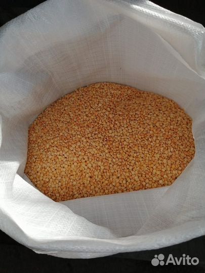 Горох колотый шлифованный