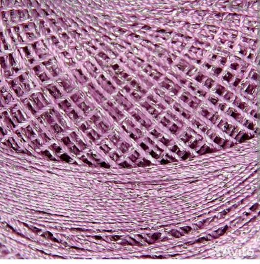 Пряжа бобинная для вязания хлопок+метанит 400гр