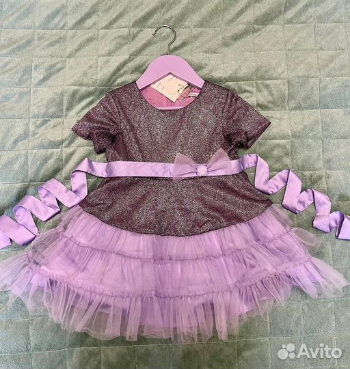 Детское нарядное платье Карамелли (92 р.)