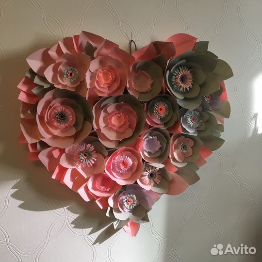 Декор на стену/фотозона Сердце