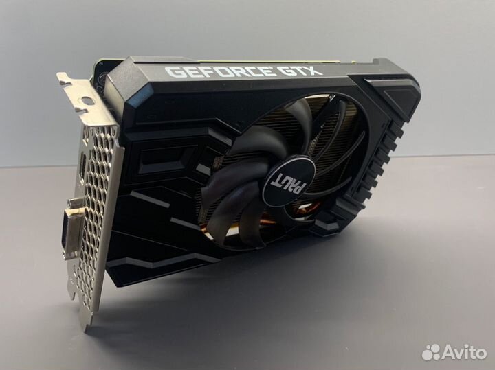 Видеокарта Palit GTX 1660 super на пломбе