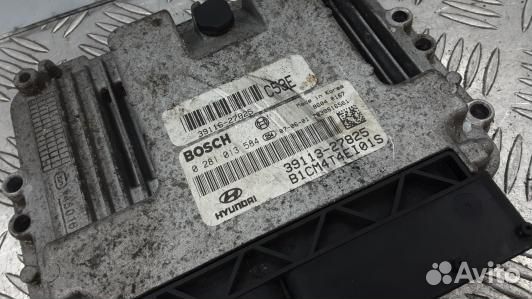 Блок управления двс hyundai santa FE 2 (XBN27PC01)