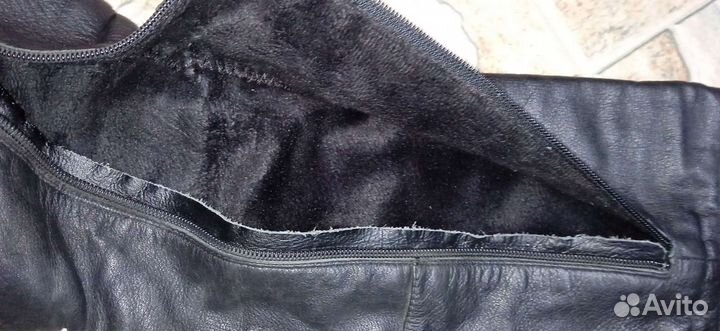 Сапоги высокие ботфорты 38р