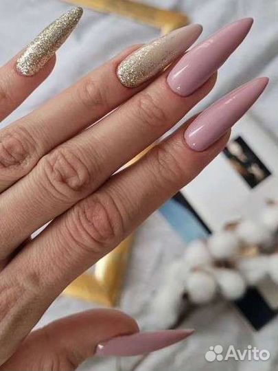 Маникюр педикюр гель-лак наращивание ногтей