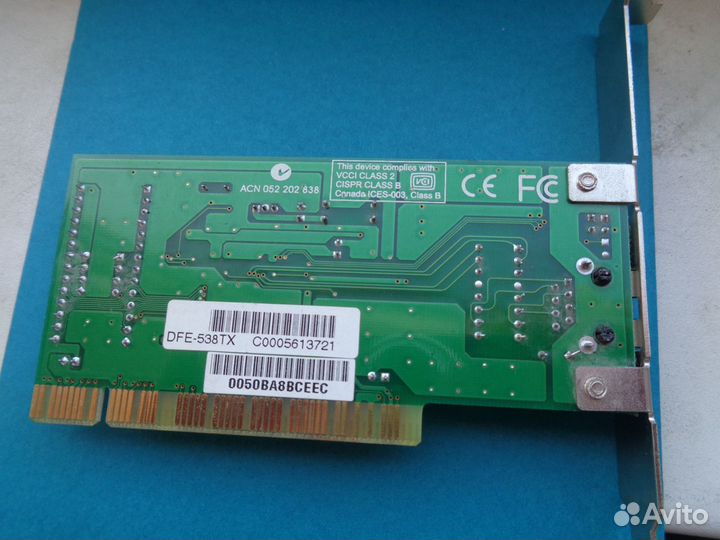 Плата DFE-538 TX
