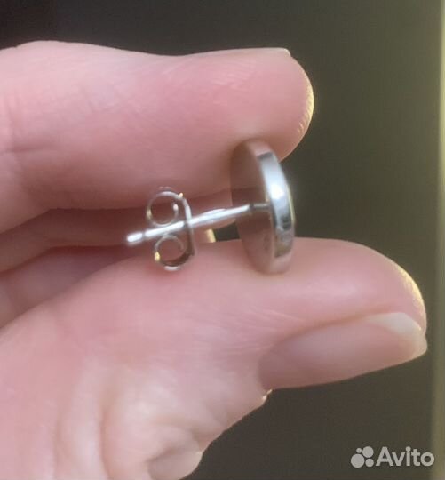 Моносерьга с говлитом
