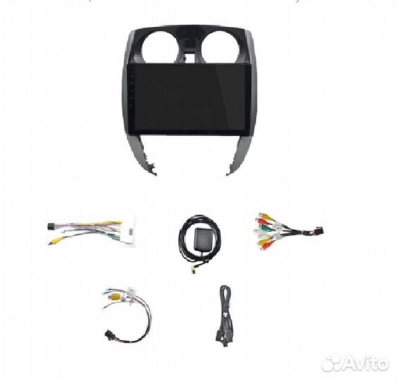 Магнитола планшет для Nissan Note 2012+. Android