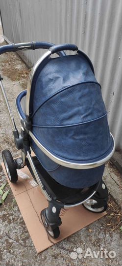 Egg stroller jurassic blue