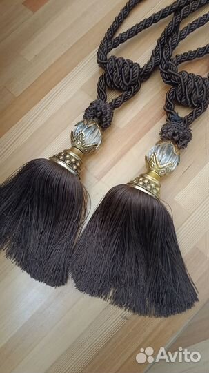 Подхваты для штор шоколад