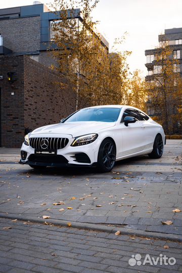 Аренда Mercedes C-class Coupe AMG (Stage 1)