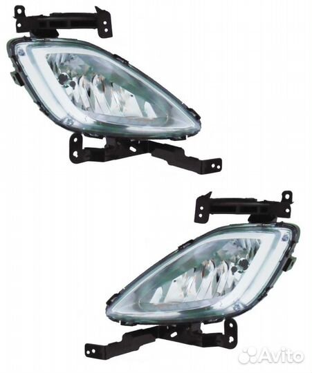 Туманка Hyundai Elantra V / Avante 2010-2017