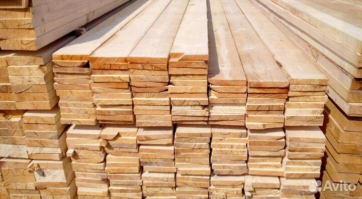 Доска обрезная 1-2 сорт 50х150х6