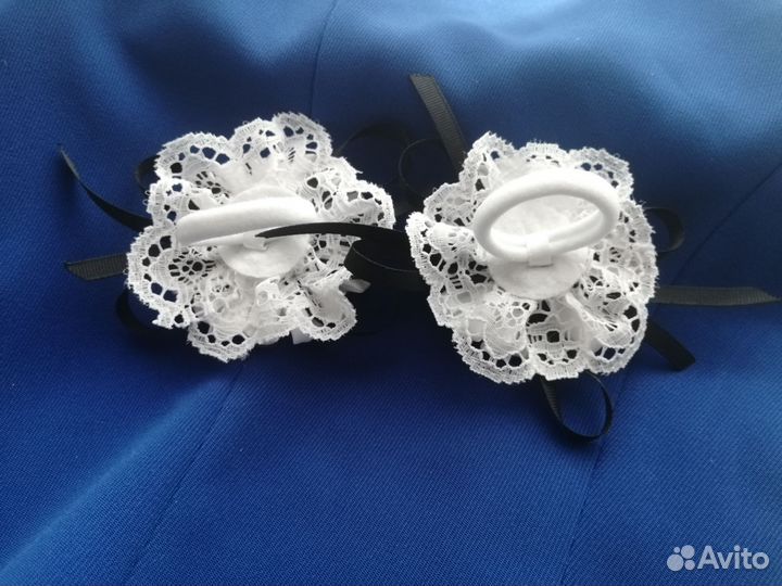 Школьные бантики ручной работы