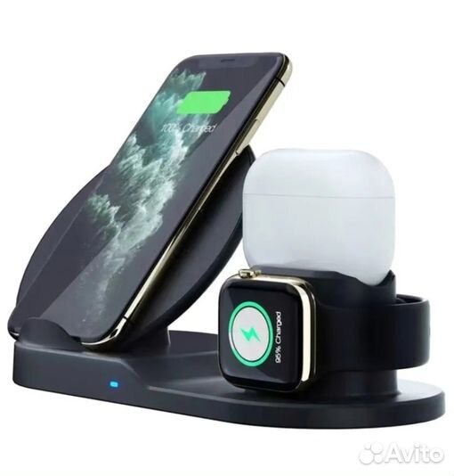 Зарядное устройство-станция 3в1