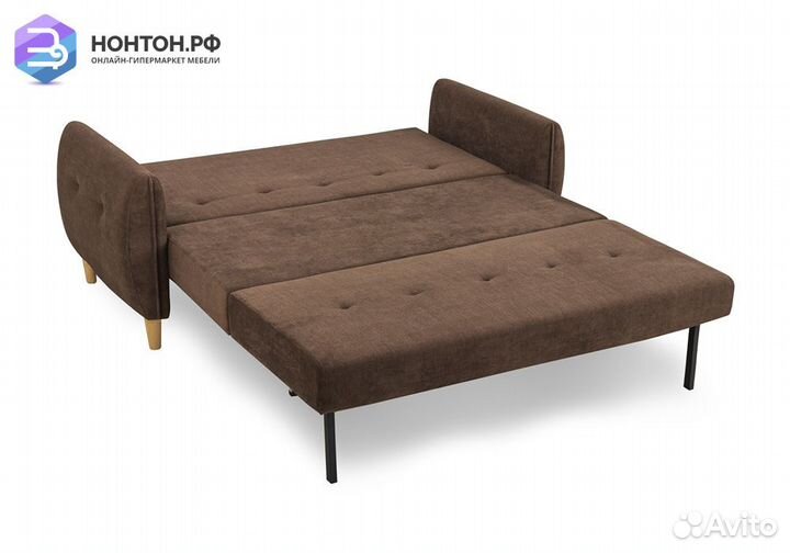 Диван еврокнижка Анита коричневый