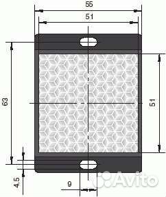 Пв-св-050 Световозвращатель, Рефлектор, Отражатель