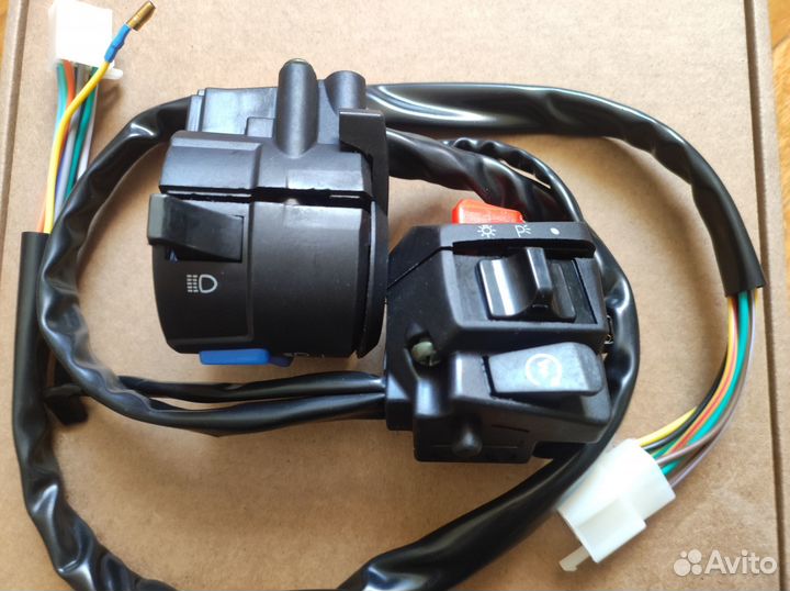 Переключатели на руль мото (150-250 кубов)