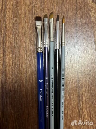 Кисти для бровиста/визажиста