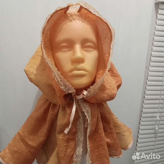 Палантин, платок-капюшон,ниспадающий платок в храм