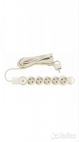 Сетевой фильтр Duwi 5гн 5м с/з 32573 4 удлинитель