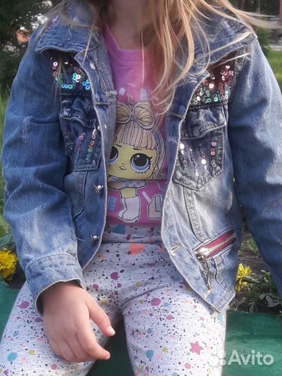 Джинсовый сарафан,джинсовка