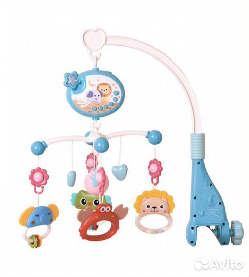 Мобиль на кроватку с проектором и подсветкой