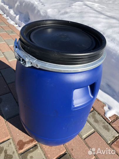 Бочки пластиковые пищевые 260, 60 литров