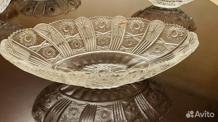 Хрустальный набор Лодочка