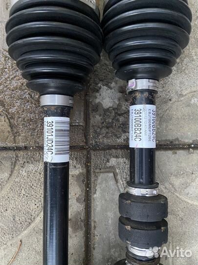 Приводные валы, привода nissan x-trail t31