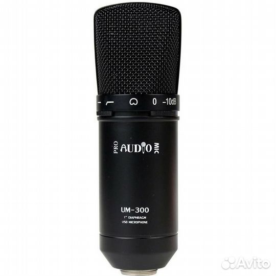 Микрофон студийный конденсаторный ProAudio UM-300