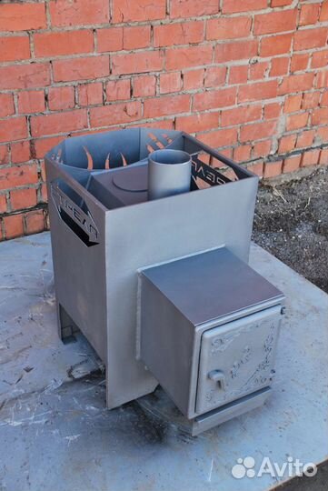 Печи банные с баком и без