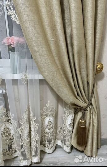 Тюль, шторы,панно, 3Д новые остатки