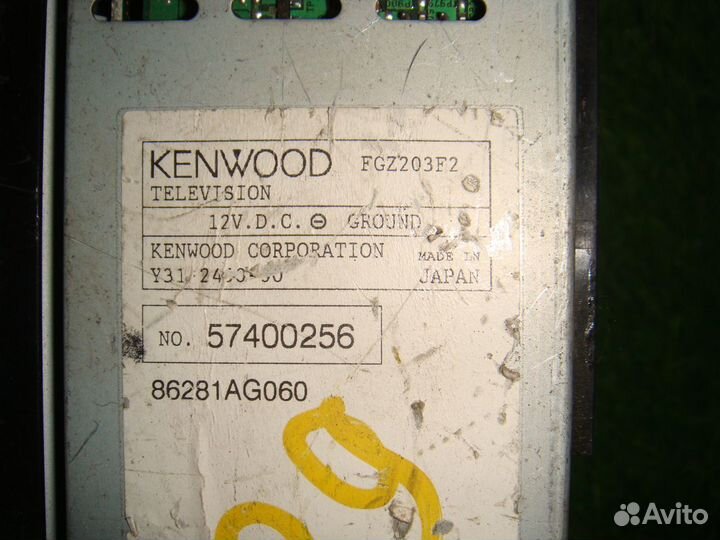 Монитор subaru BL5,BP5,BL9 legacy