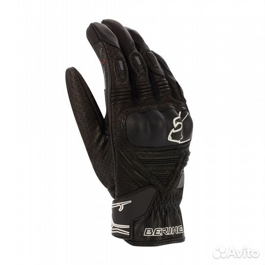 Motorradhandschuhe Bering Rift Schwarz Черный