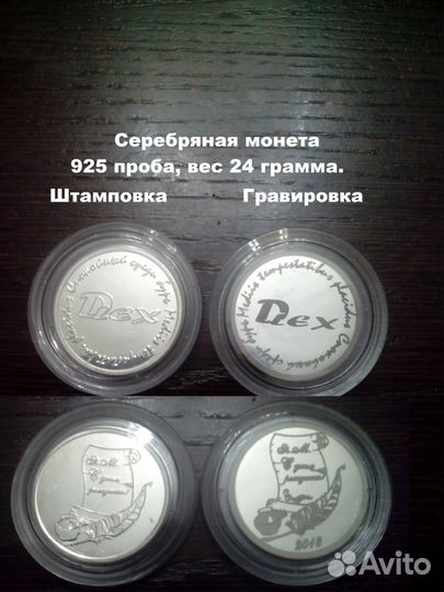 Ваш Дизайн на Жетоне Монете Памятные Сувениры